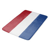 Tapis De Bain Drapeau Pays-Bas tricolore (Angle)