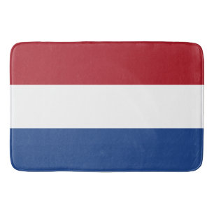 Tapis De Bain Drapeau Pays-Bas tricolore