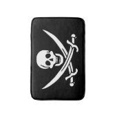 Tapis De Bain Drapeau pirate (Devant (Vertical))
