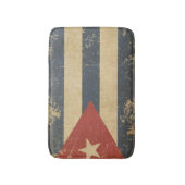 Tapis De Bain Drapeau plat âgé par Cubain (Devant (Vertical))