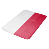 Tapis De Bain Drapeau Pologne (Angle)