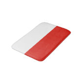 Tapis De Bain Drapeau polonais (Angle)
