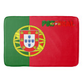 Tapis De Bain Drapeau portugais (Devant)