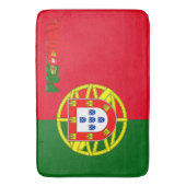 Tapis De Bain Drapeau portugais (devant Vertical)