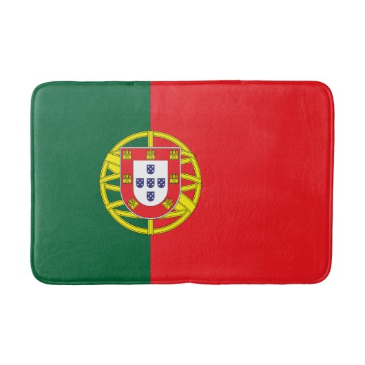 Tapis De Bain Drapeau Portugal (Devant)