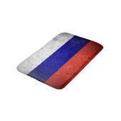Tapis De Bain Drapeau russe grunge (Angle)