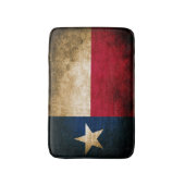 Tapis De Bain Drapeau rustique patriotique du Texas (Devant (Vertical))