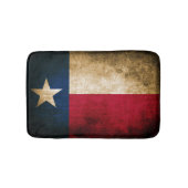 Tapis De Bain Drapeau rustique patriotique du Texas (Devant)