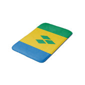 Tapis De Bain Drapeau Saint-Vindan (Angle)