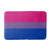 Tapis De Bain Drapeau SlipperyJoe's Bisexual Pride lavande-rose (Devant)
