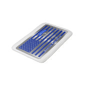 Tapis De Bain Drapeau spécial américain de parachutistes (Angle)