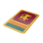Tapis De Bain Drapeau Sri Lanka (Angle)