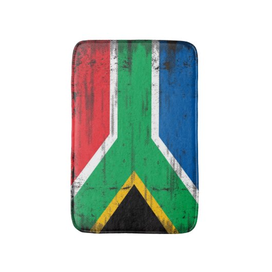 Tapis De Bain Drapeau sud-africain (Devant (Vertical))
