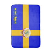 Tapis De Bain Drapeau suédois (Devant (Vertical))