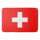 Tapis De Bain Drapeau Suisse (Devant)