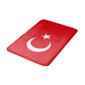 Tapis De Bain Drapeau turc (Turquie) (Angle)