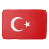 Tapis De Bain Drapeau Turquie (Devant)