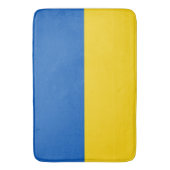 Tapis De Bain Drapeau Ukraine (devant Vertical)