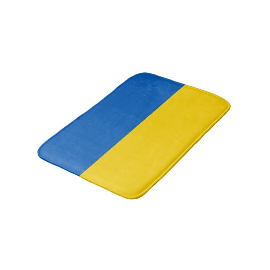 Tapis De Bain Drapeau ukrainien (Angle)