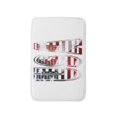 Tapis De Bain Drapeau USA Merveilleux drapeau coloré (Devant (Vertical))