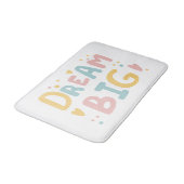 Tapis De Bain Dream Big Pastel Hearts (Angle)