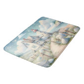 Tapis De Bain Dreamy Pastel Lighthouse by the Sea (Angle)