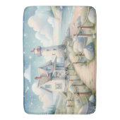 Tapis De Bain Dreamy Pastel Lighthouse by the Sea (devant Vertical)
