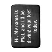 Tapis de bain drôle (Devant (Vertical))