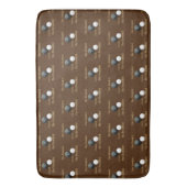 Tapis De Bain Drôle Bowls De Pelouse Belle, (devant Vertical)