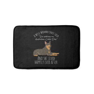 Tapis De Bain Drôle citation de chien de bétail australien