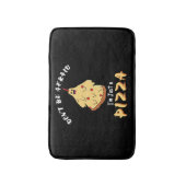 Tapis De Bain Drôle Costume de pizza Halloween Party (Devant (Vertical))