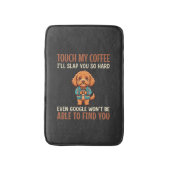Tapis De Bain Drôle de Cockapoo Amateur de Café (Devant (Vertical))
