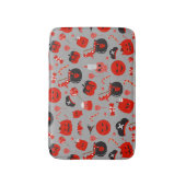 Tapis De Bain Drôle Halloween Ghost Ghost Personnalisé Bath Mat (Devant (Vertical))