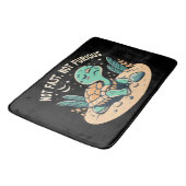 Tapis De Bain Drôle Pas Vite Pas Furieux (Angle)
