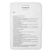 Tapis de bain du bébé MSDS (devant Vertical)