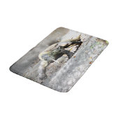 Tapis de bain du dragon de Komodo (0751) (Angle)