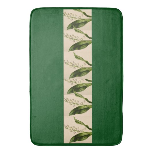 Tapis de bain du muguet (devant Vertical)