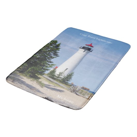 Tapis de bain du phare de Crisp Point (Angle)