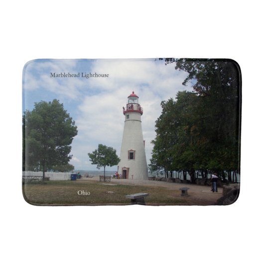 Tapis de bain du phare de Marblehead (Devant)