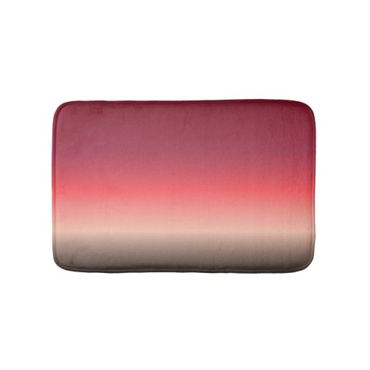 Tapis De Bain Du rose au noir   (Devant)