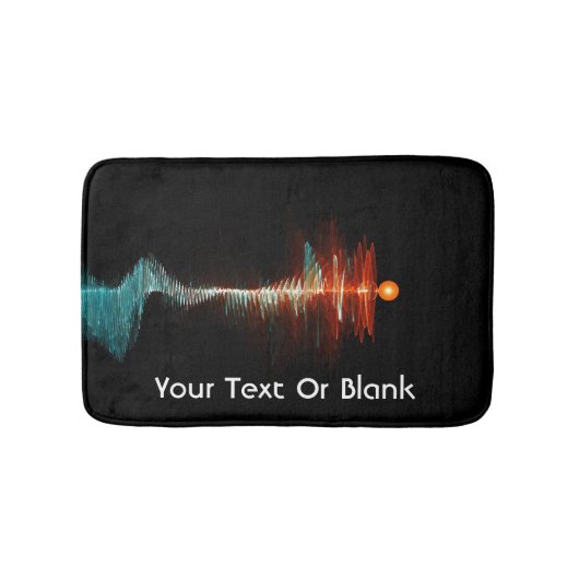 Tapis De Bain Dualité de la vague de particules (Devant)