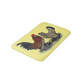 Tapis De Bain D'Uccle Bantams : Mille Fleur (Angle)