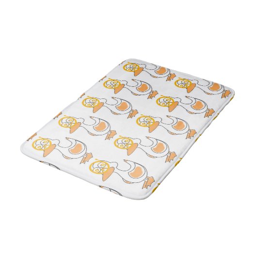 TAPIS DE BAIN **DUCKIES SILLEMENT** SALLE DE BAINS MAT (Angle)