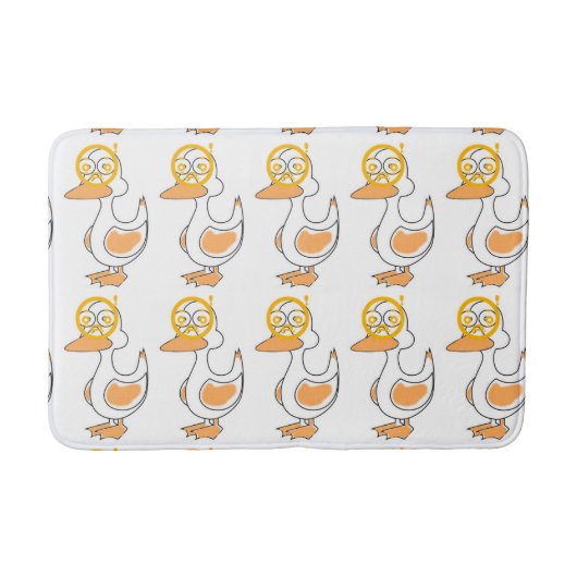 TAPIS DE BAIN **DUCKIES SILLEMENT** SALLE DE BAINS MAT (Devant)