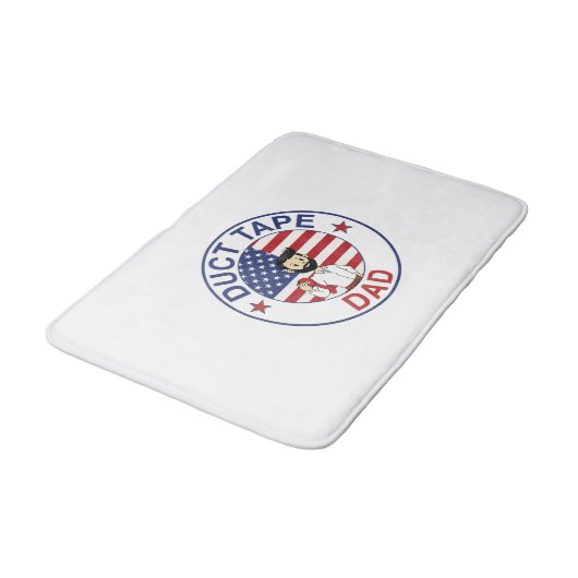Tapis De Bain Duct Tape Dad - Bath Mat (Angle)