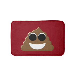 Tapis De Bain Dunette drôle Emoji