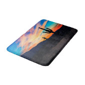 Tapis De Bain Dusk du désert de Cactus (Angle)