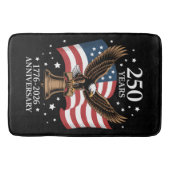 Tapis De Bain Eagle and Flag 250 Years of America 1776-2026 (Devant)