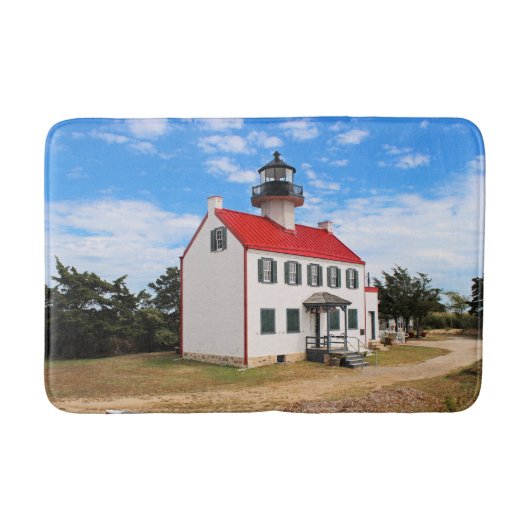 Tapis De Bain East Point Lighthouse, New Jersey Bath Mat (Devant)