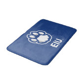 Tapis De Bain Eastern Illinois Panthers Empreinte de patte & EIU (Angle)